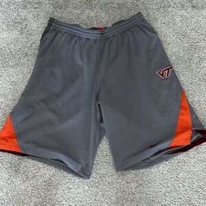 Lined Nike Virginia Tech VT Hokies basketball Kobe bryant logo shorts XL men’s
